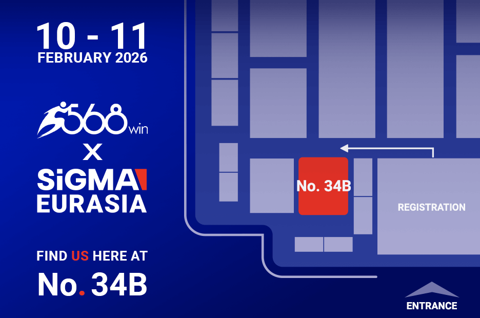 568win booth 2026 SiGMA eurasia in Dubai